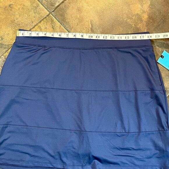 NWT Court Haley Midnight Blue Athletic Skirt XL - Picture 2 of 10